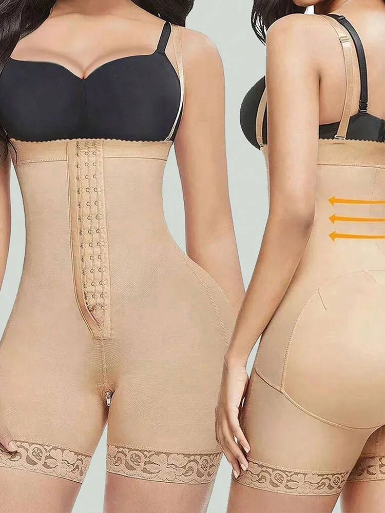Khaki High Waist Medium Tummy Control Shapewear