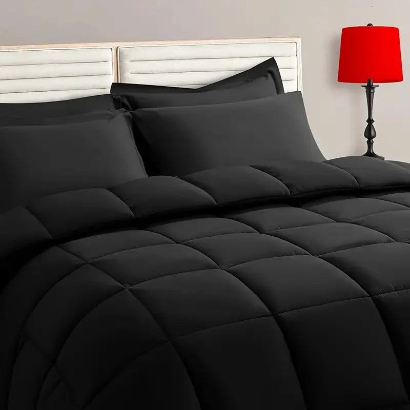 2/3pcs Reversible Comforter Bedding Set
