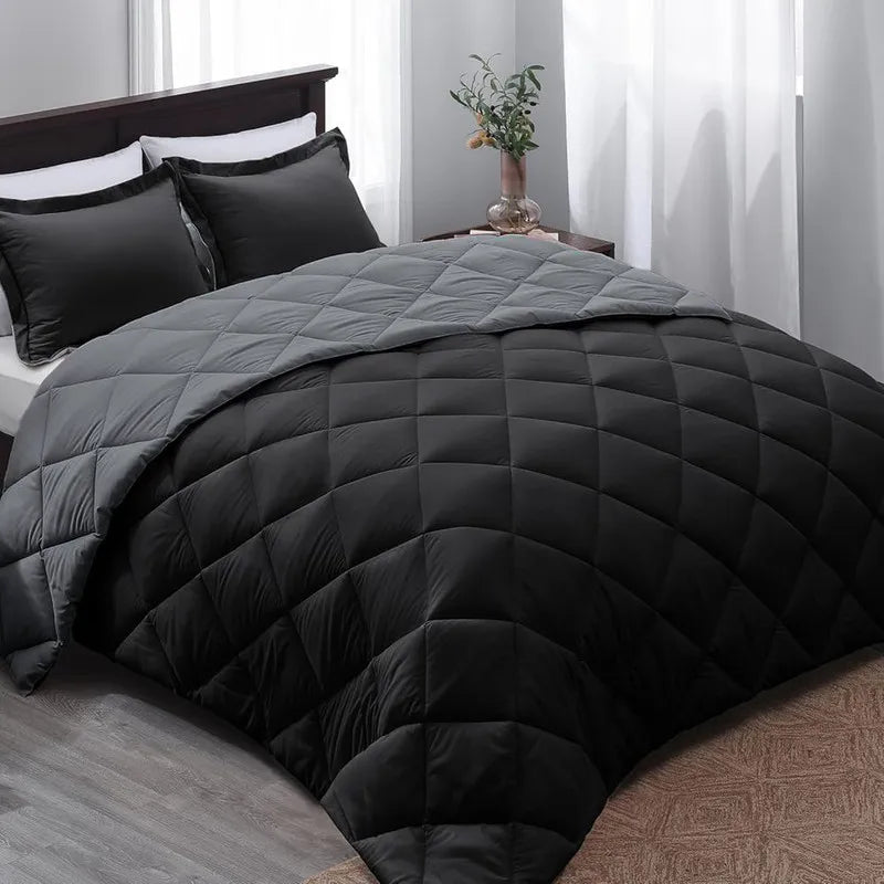 2/3pcs Reversible Comforter Bedding Set