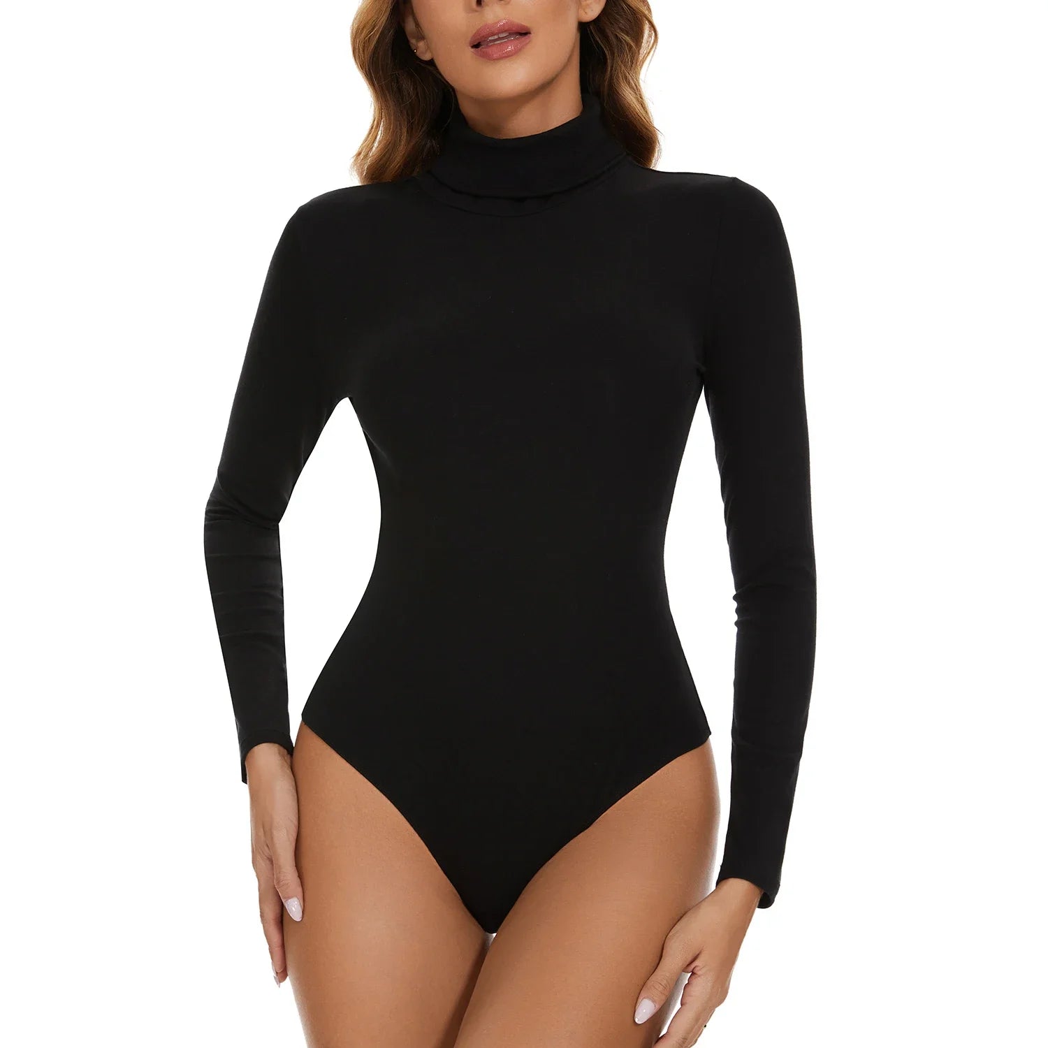 Long Sleeve Turtleneck Bodysuit 