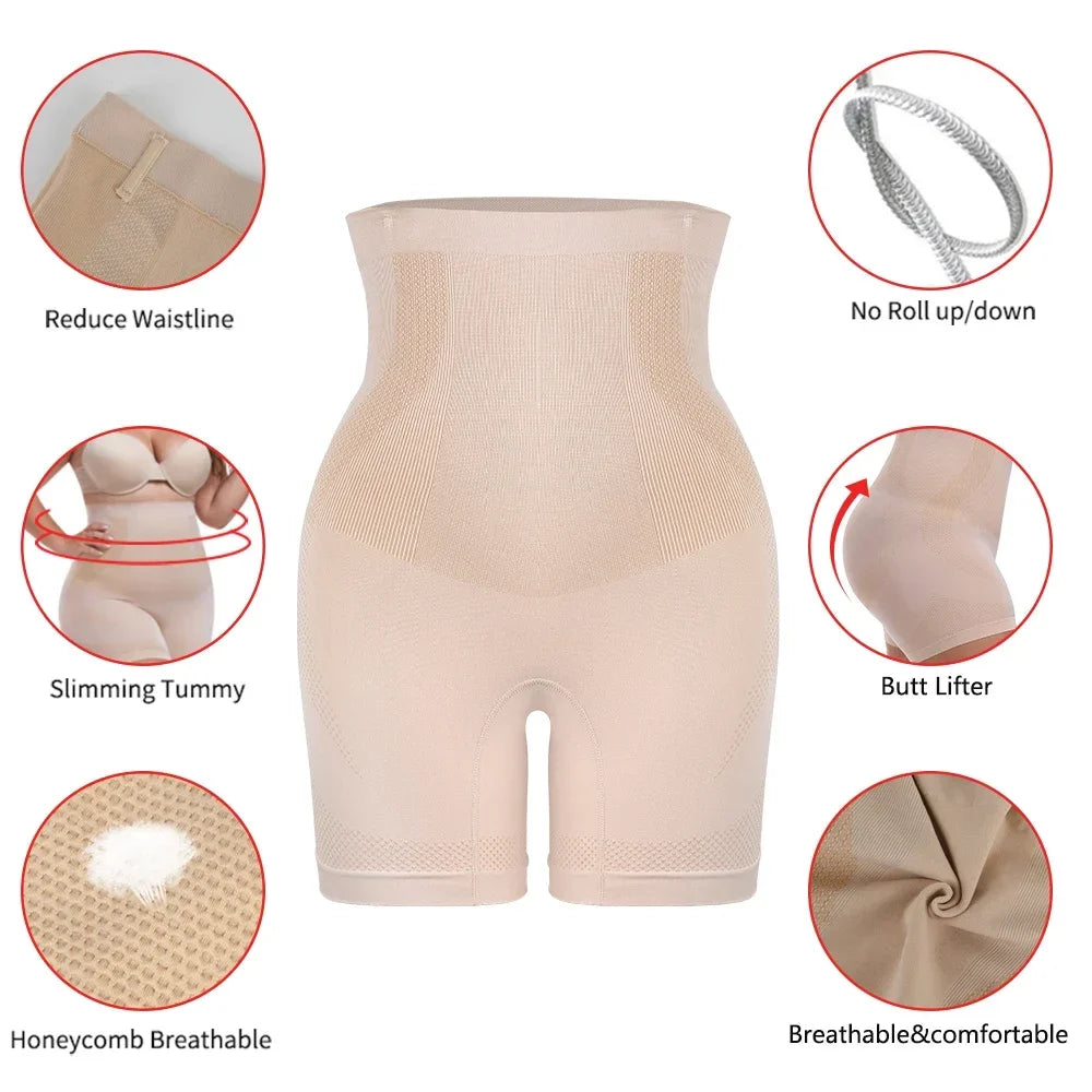 High Waist Light Compression Shorts