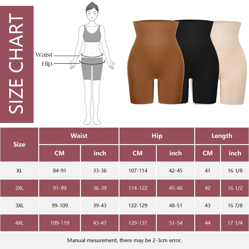 Anti-Chafing High Waist Seamless Shapewear Short