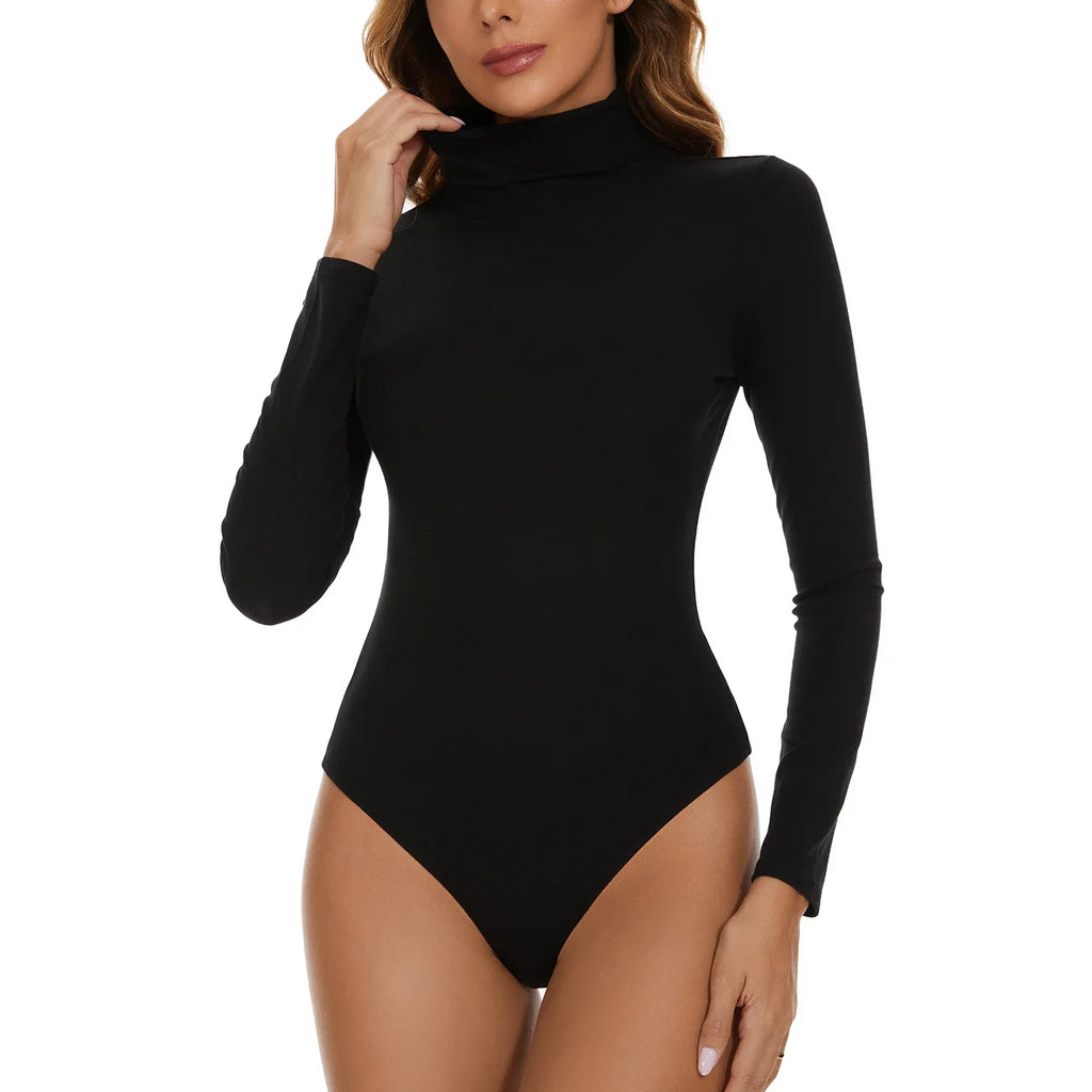 Long Sleeve Turtleneck Bodysuit 