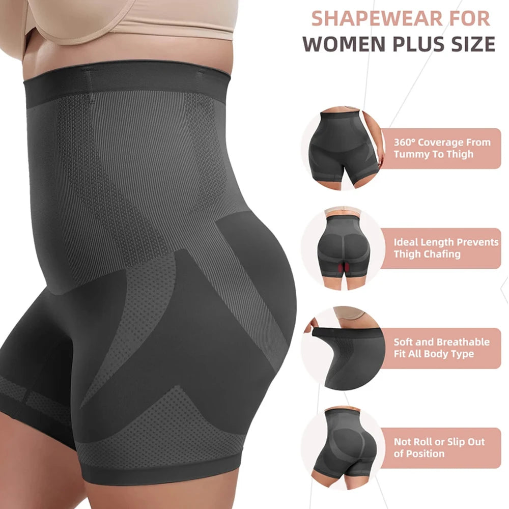High Waist Light Compression Shorts
