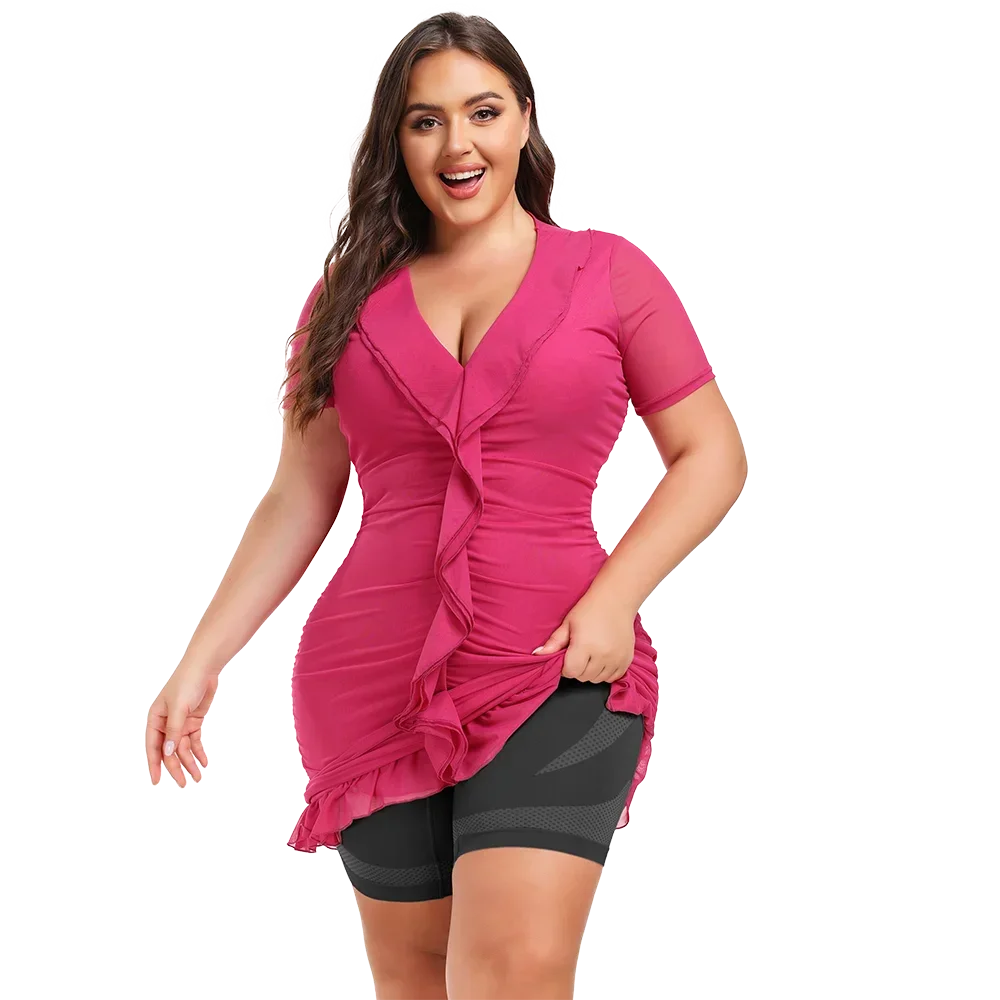 High Waist Light Compression Shorts