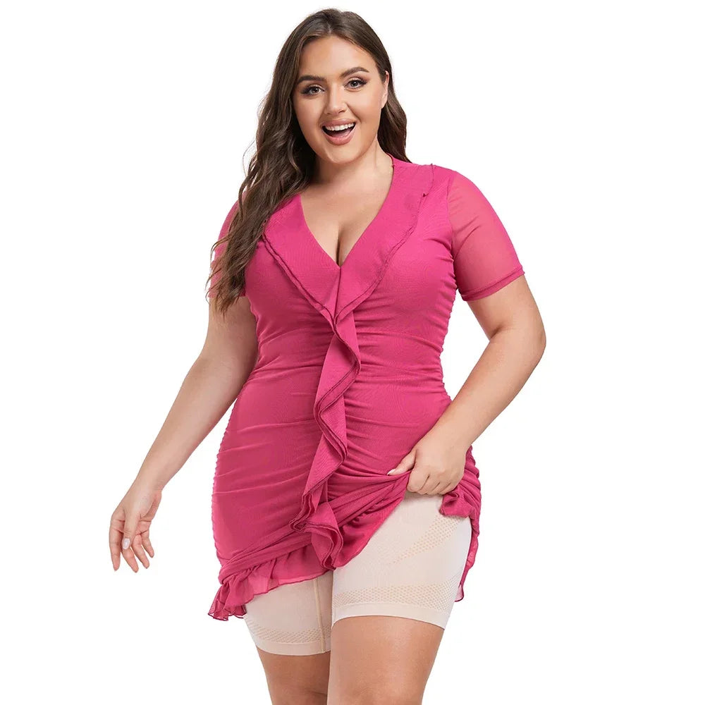 High Waist Light Compression Shorts