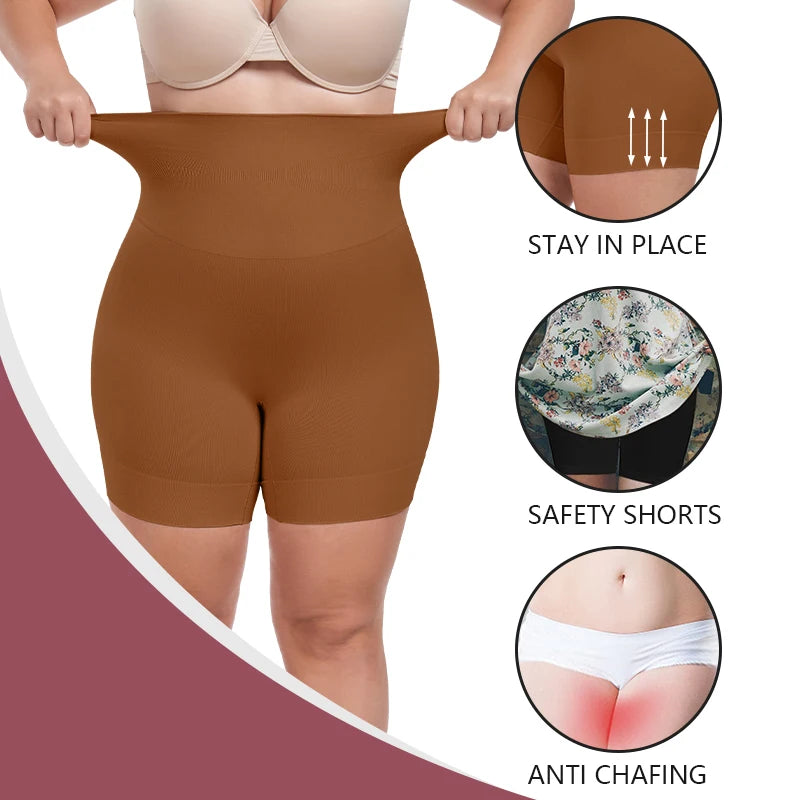 Anti-Chafing High Waist Seamless Shapewear Short