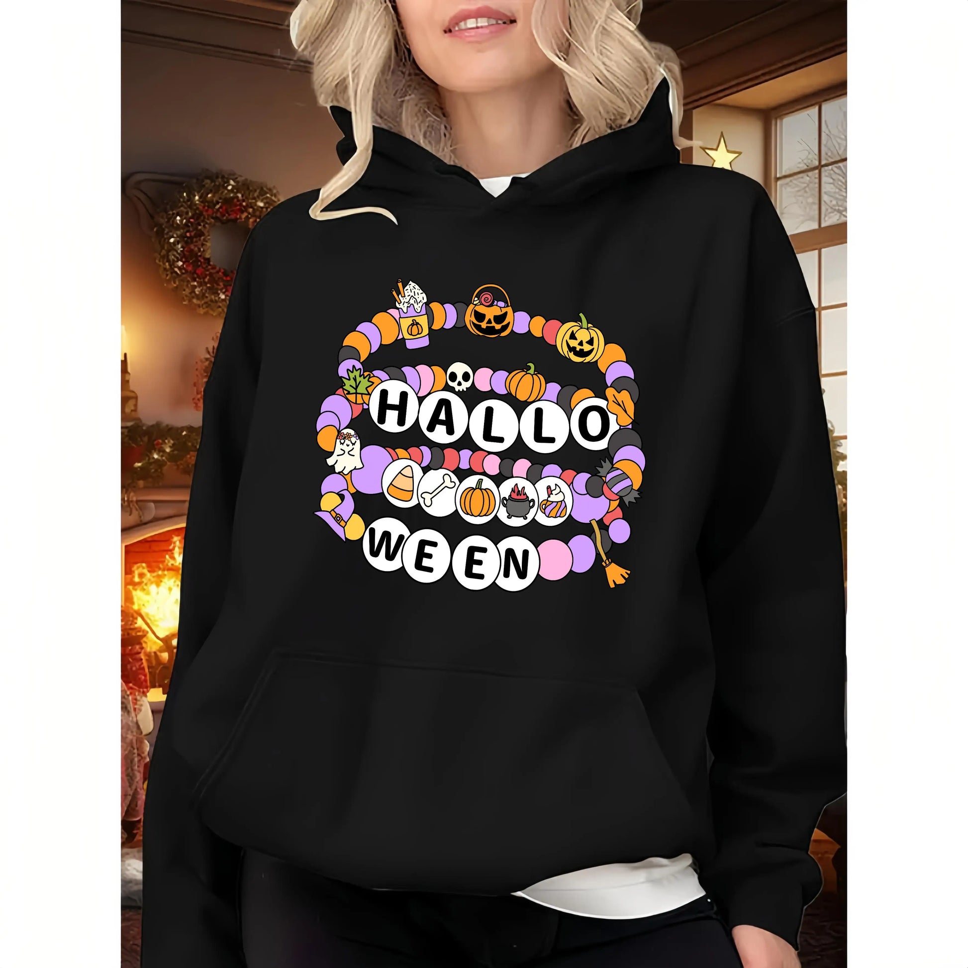 Friendship Bracelet Halloween- Hoodie