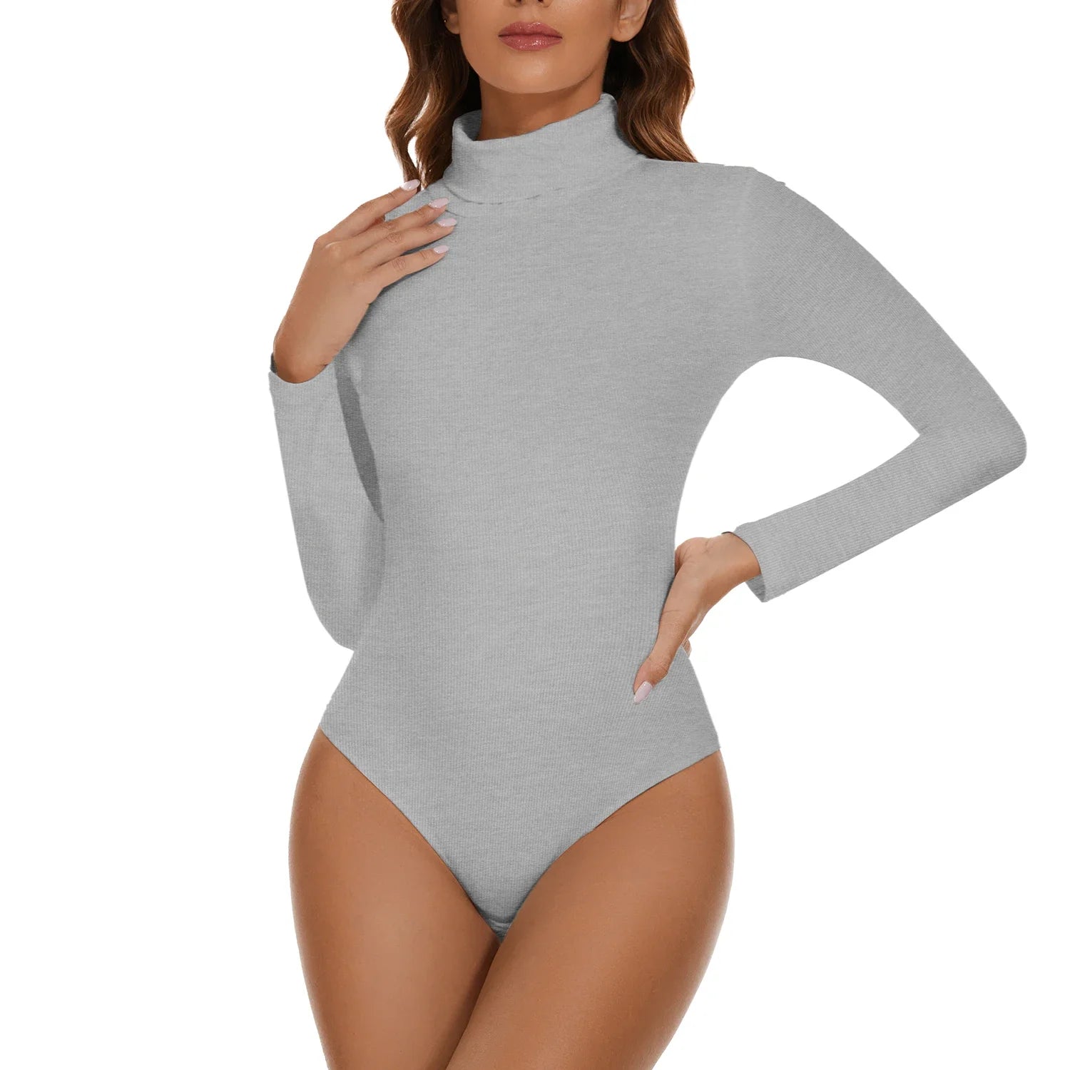 Long Sleeve Turtleneck Bodysuit 