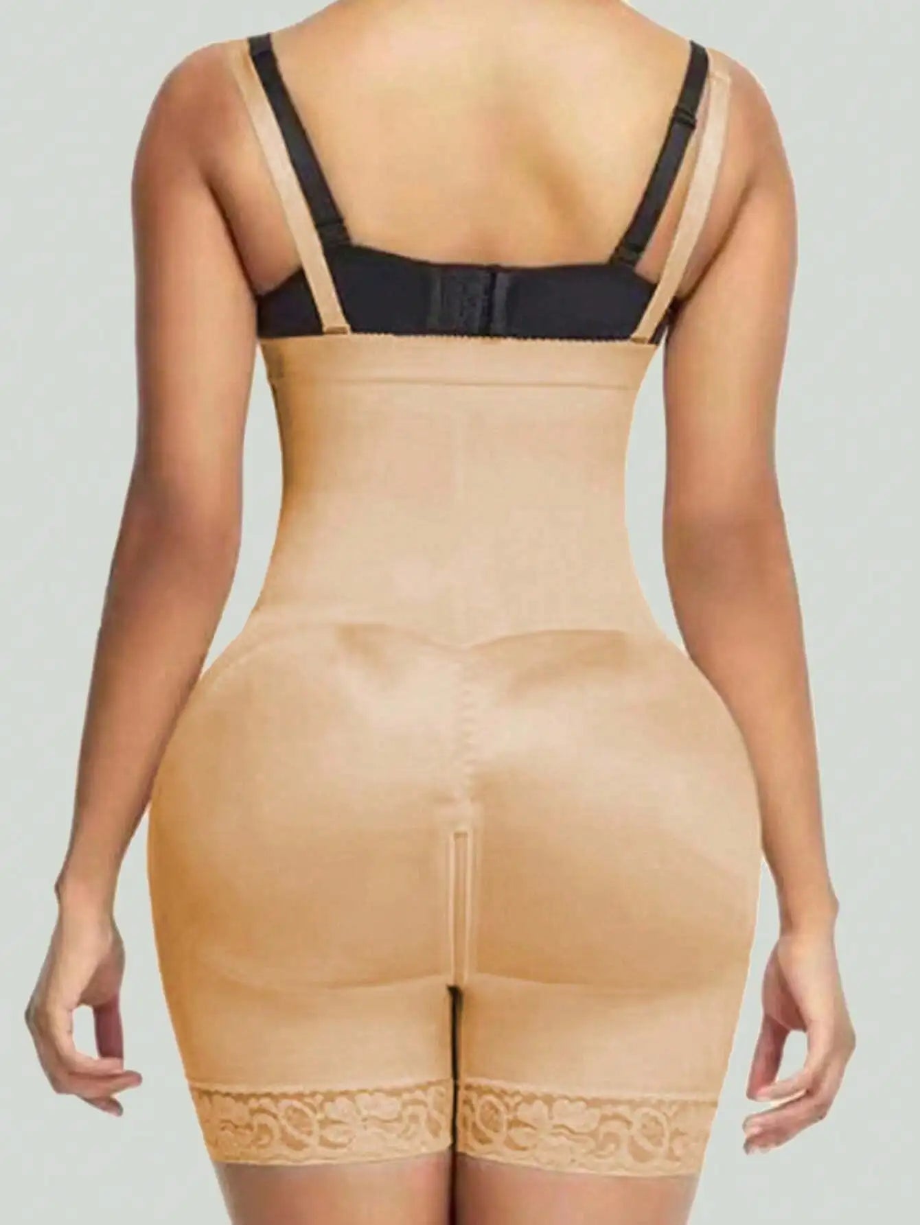  Khaki High Waist Medium Tummy Control Shapewear  