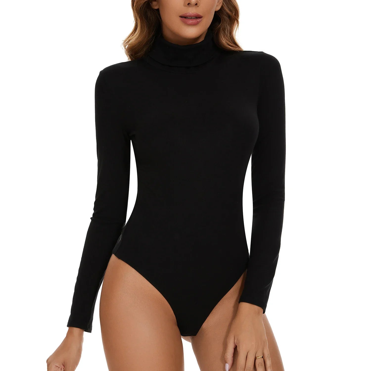 Long Sleeve Turtleneck Bodysuit 