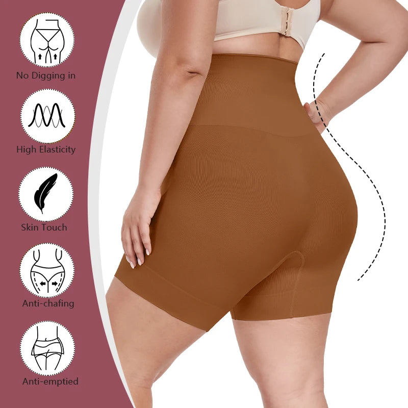 Anti-Chafing High Waist Seamless Shapewear Short