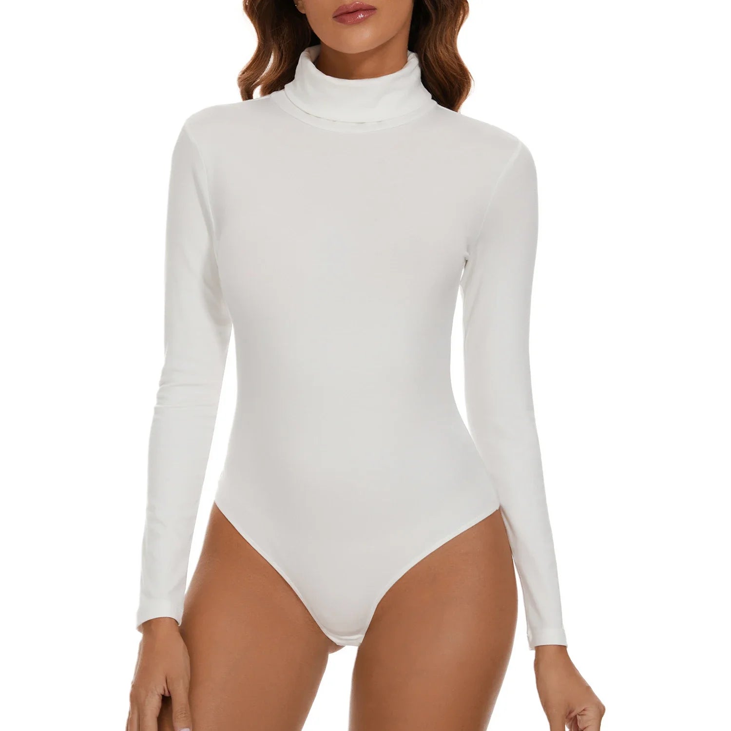 Long Sleeve Turtleneck Bodysuit 